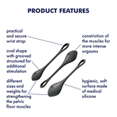 Satisfyer Yoni Power 2 Silicone Keger Exerciser Balls Bullet Vibrators